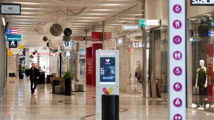 Väla Centrum har blivit energieffektivt.