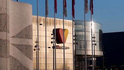 Om- och tillbyggnaden omfattade 36 000 kvadratmeter.