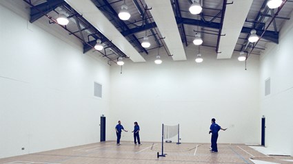 Recreational facilities include indoor sports courts at Colnbrook Immigration Removal Centre