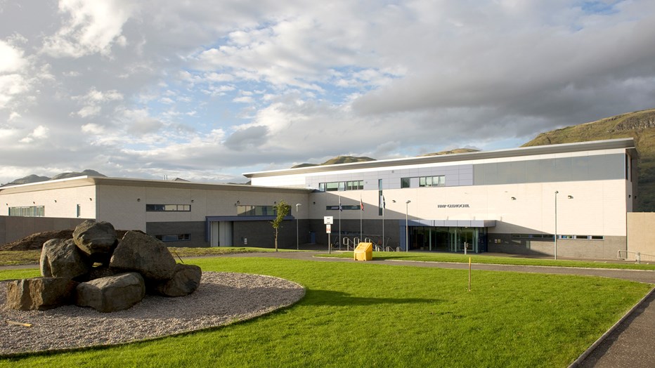One of the blocks at HMP Glenochil created by Skanska One of the blocks at HMP Glenochil created by Skanska