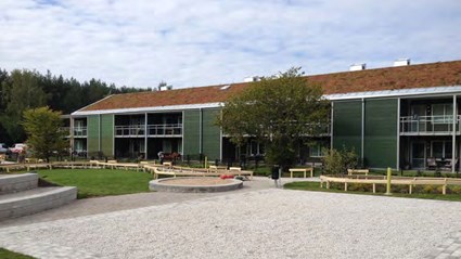 Barnen har numera större lekytor.