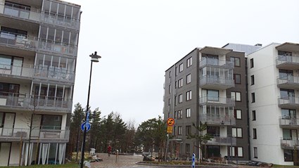 Samarbetet fungerade mycket bra med både underentreprenörer och HSB. 