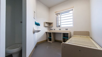 Cells at HMP Grampian included individual washing and toilet facilities