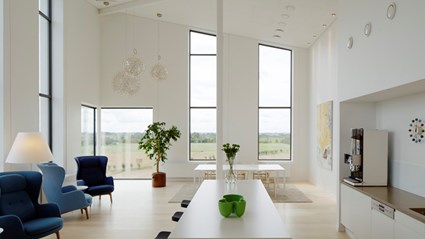 Klipporna har utrustats med bra ventilation och långsamma luftflöden.