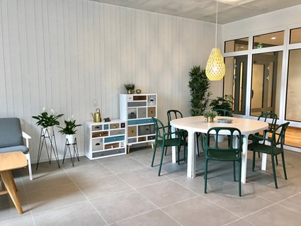 Trevliga sällskapsytor är viktiga i det nya vård- och omsorgsboendet.