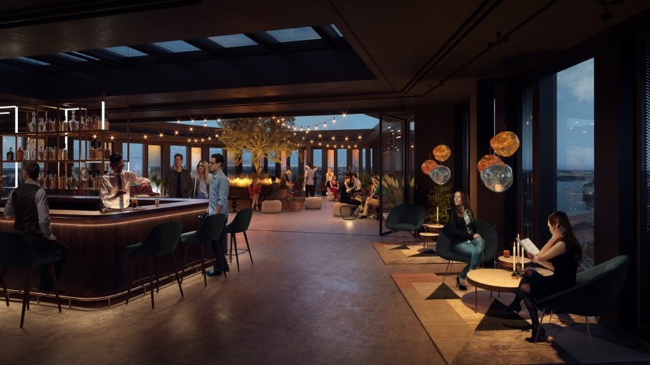 En skybar och restaurang planeras. Träffa kollegor på en AW och lära känna andra kreativa människor. En skybar och restaurang planeras. Träffa kollegor på en AW och lära känna andra kreativa människor.