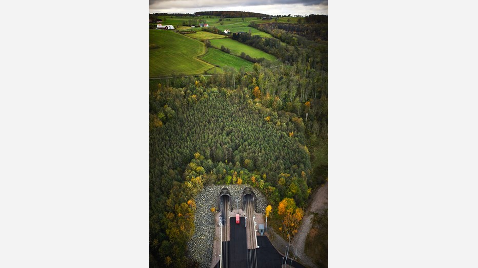 Hallandsås, flygfoto Hallandsås, flygfoto