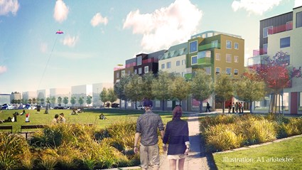 Illustration: A1 arkitekter