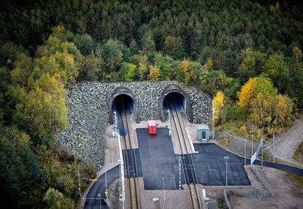 Hallandsås, flygfoto