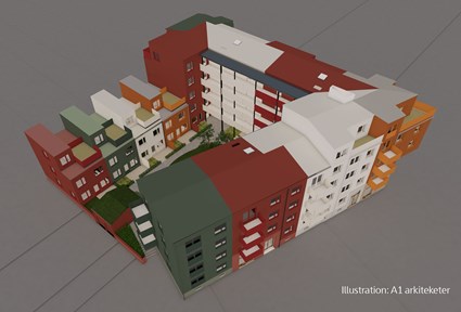 Illustration: A1 arkitekter