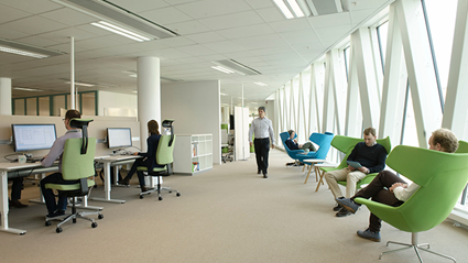 Entré Lindhagen Skanska kontorsplan