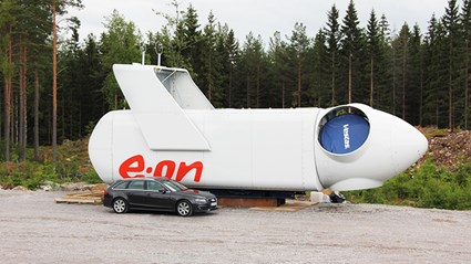 Vi byggde ut och förstärkte vägnätet för tunga och långa transporter.