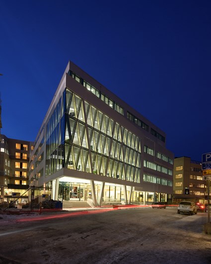 Planlösningarna i Entré Lindhagen är ljus och luftig.