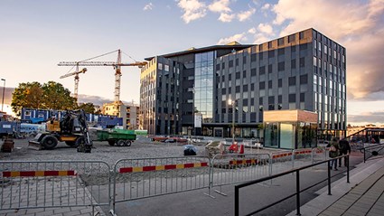 Vi har lagt ner mycket energi på att utforma en byggnad som gynnar hyresgästerna.