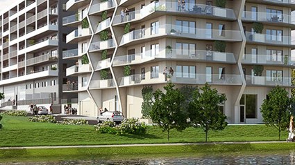 Husen har blivit Svanenmärkta, vilket innebär en rad gröna lösningar.