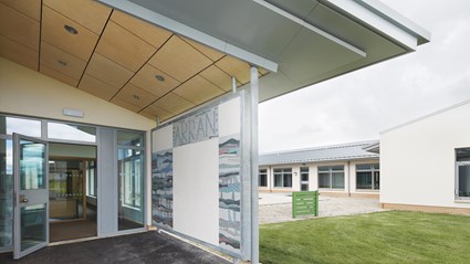 Access points at The State Hospital are bright and welcoming