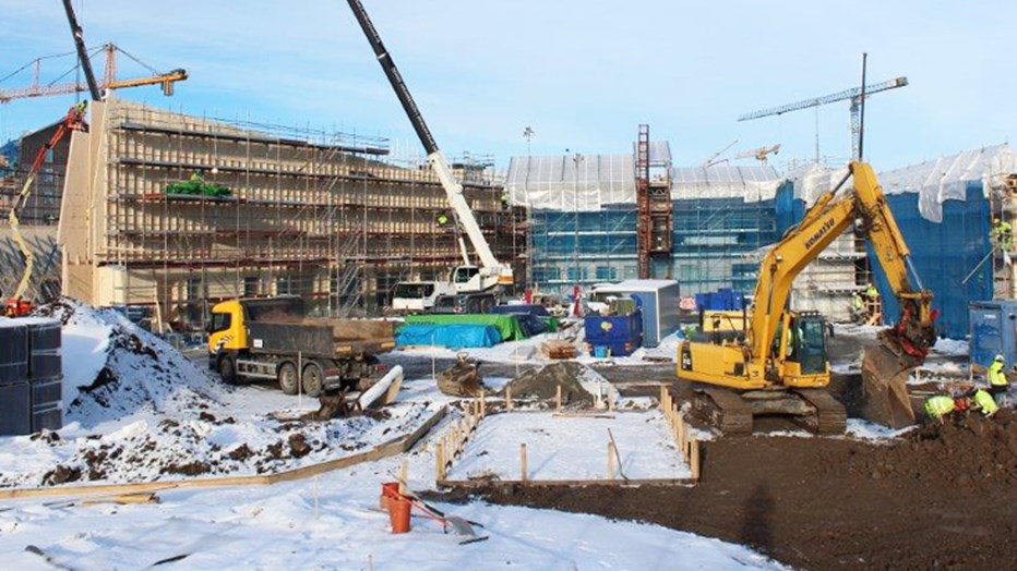 Pålning, markarbeten och gjutning gick smidigt. Pålning, markarbeten och gjutning gick smidigt.