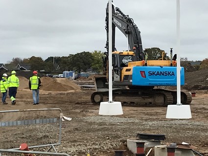 Exploateringsprojektet är färdigt runt jul 2017 och då ska marken vara byggklar och redo för de kommande projekten. 