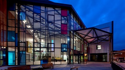 Manor Hospital, Walsall,  contains a new women, children and young people's centre linked to the existing maternity unit