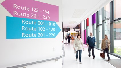 the facility offers a multi-professional education centre and training facilities integrated with the mainstream hospital