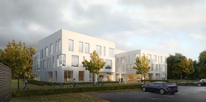 Arbetsmiljö och hälsa var prioriterade områden vid utformningen av huset.