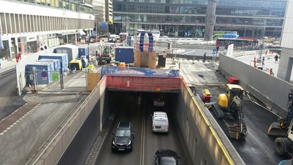Totalt passerar hela 70 000 människor Sergels Torg varje dag.