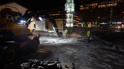 Vi strävade efter att välja maskiner som inte bullrade allt för mycket.