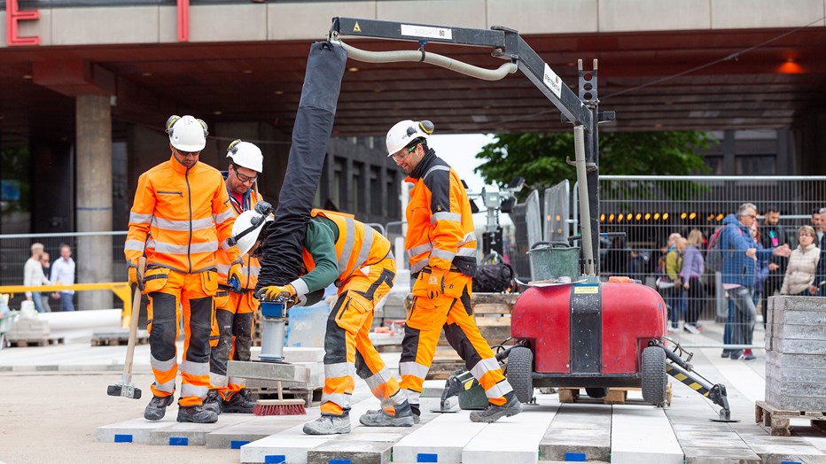 João da Silva och hans kollegor från Portugal. João da Silva och hans kollegor från Portugal.