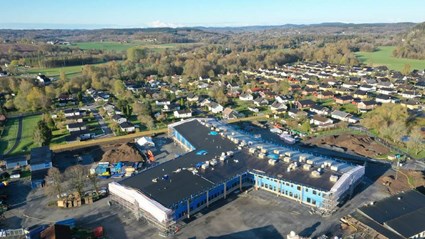 Skolans innemiljö märks enligt RISE system för kvalitetssäkring.