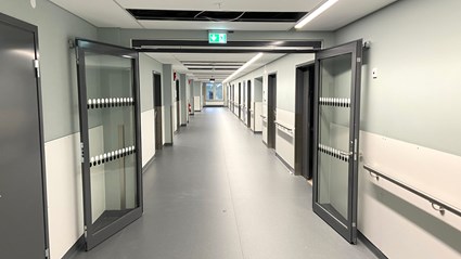 2023 lämnade Skanska över ett sjukhus byggt för framtidens vård, där patienter och personal fått modernare och bättre planerade lokaler. Foto: Capio