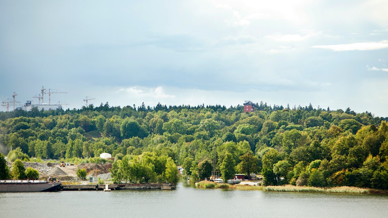 I Norra Djurgårdsstaden bygger Skanska Svanenmärkta hus i naturskön omgivning.