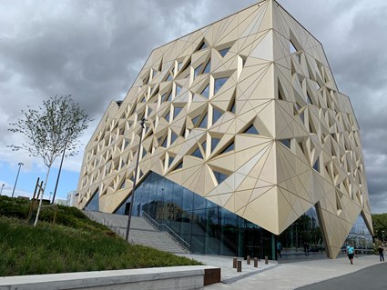 Centrally located office space contributes to Uppsala's development.