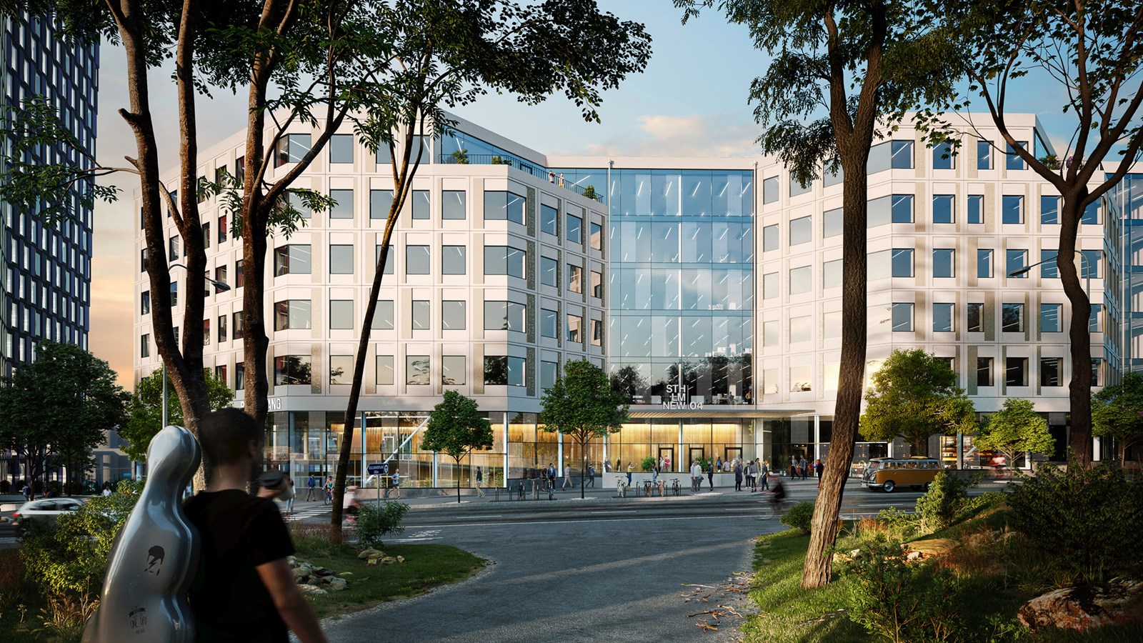 Den statliga myndigheten UKÄ, Universitetskanslersämbetet och Fazer Food Services tar plats i Skanskas projekt Sthlm 04 i Hammarby sjöstad.