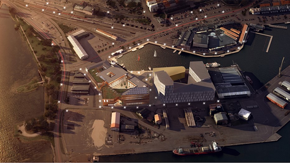 The new university means that everyone will be gathered in one place. Image: Christensen & CO The new university means that everyone will be gathered in one place. Image: Christensen & CO