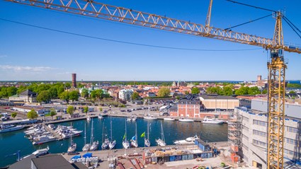 The harbor in Kalmar