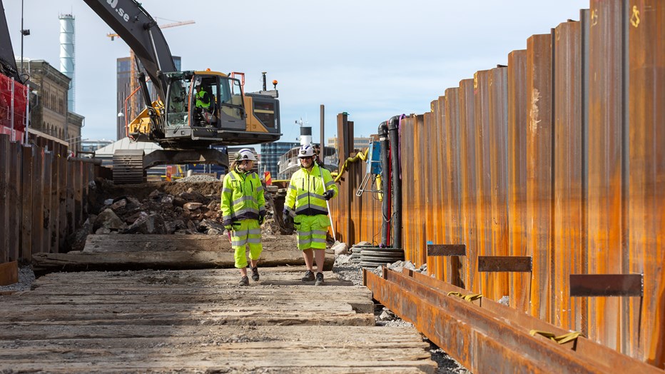 Arbetet har pågått sedan 2019. Arbetet har pågått sedan 2019.