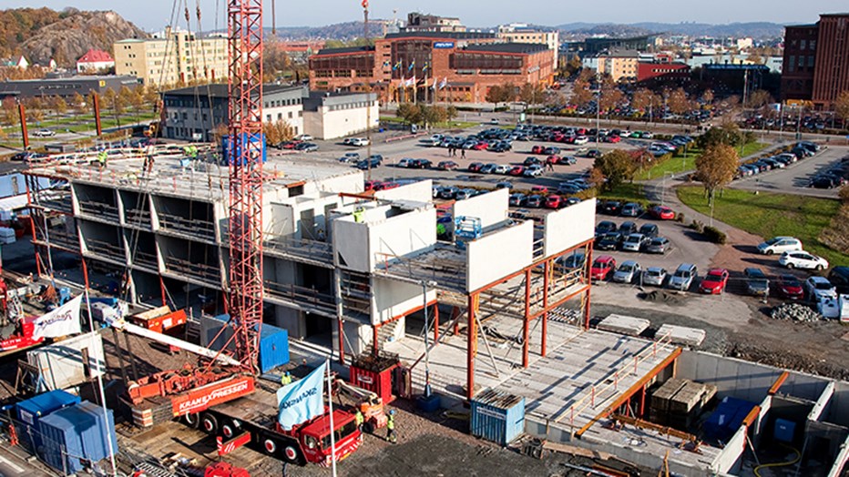 Det har varit en snabb och effektiv byggprocess. Det har varit en snabb och effektiv byggprocess.