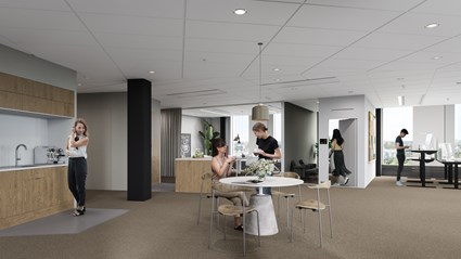 Var du än sitter i huset så kan du njuta av en härlig utsikt.