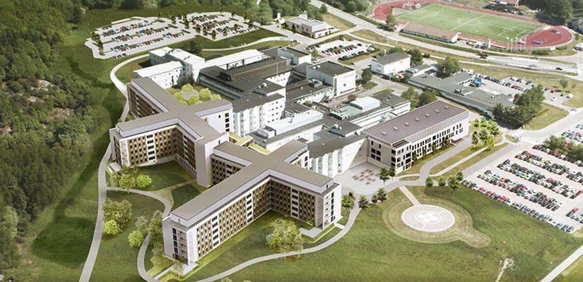 Lågupplöst bild Kungälvs sjukhus Lågupplöst bild Kungälvs sjukhus