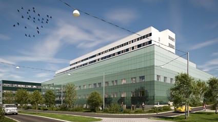 Skanska bygger nya lokaler för IVA och HBO vid Östra sjukhuset i Göteborg.