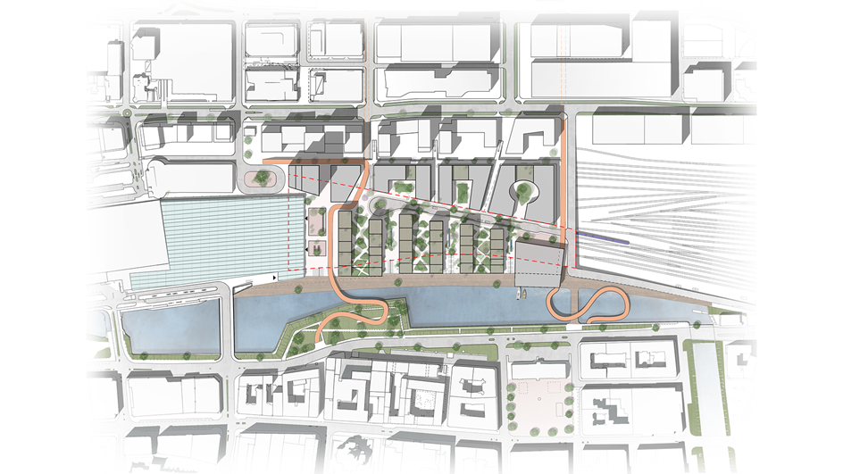 Decklands Situationsplan