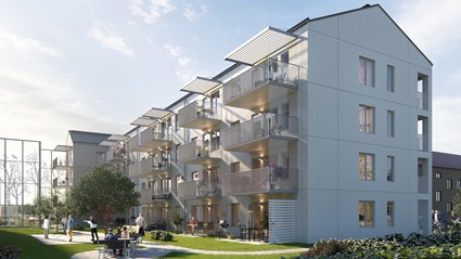 Ale Seniorcenter är utvecklat som ett tryggt och socialt boende för den seniora befolkningen.