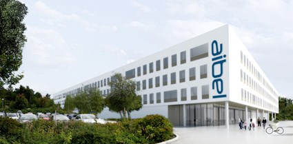Sketch of the office building