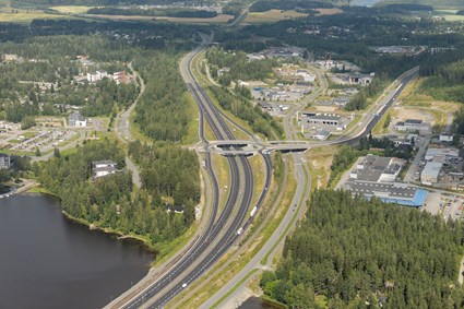 Kallansillat, aerial