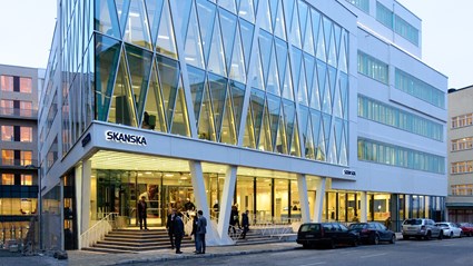 Entré Lindhagen exterior Skanska front view