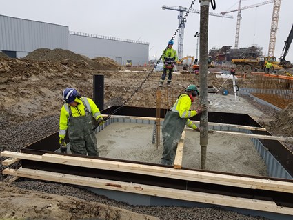 I december 2018 startade vi med bygget av kontorsbyggnaden på ESS Campus.