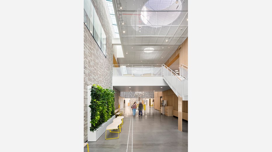 In one building the university library i situated, while the other two buildings have study rooms, offices and laboratories. In one building the university library i situated, while the other two buildings have study rooms, offices and laboratories.