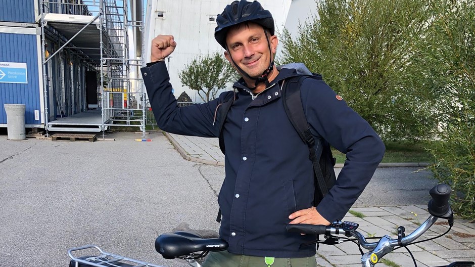 Med testet vill vi visa på nyttan och värdet med en elcykel istället för att ta bilen, säger Anders.