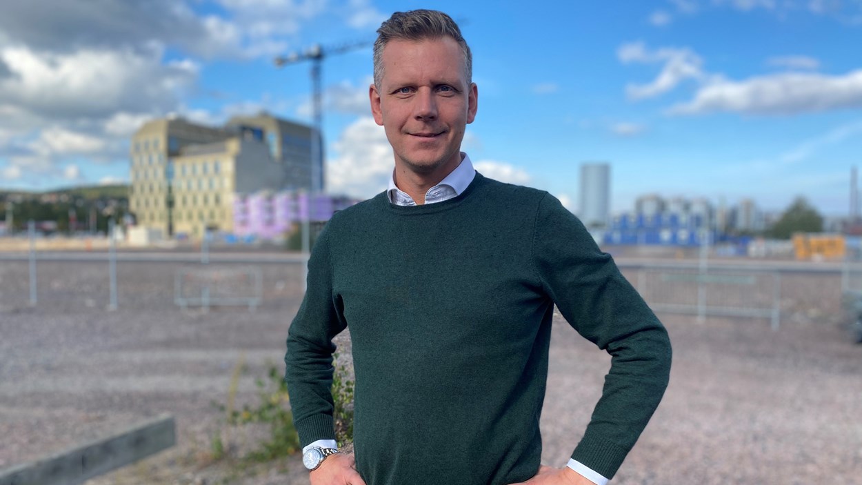 Olle Strandsäter, distriktschef på Skanska 