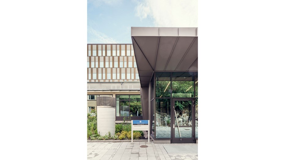 Cirka 1000 studenter och upp till 600 medarbetare kan idag samlas på en gemensam plats. Fotograf: Felix Gerlach Cirka 1000 studenter och upp till 600 medarbetare kan idag samlas på en gemensam plats. Fotograf: Felix Gerlach